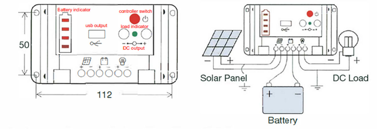 راهنمای اتصالات پنل خورشیدی 160 وات