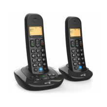 تلفن بی سیم بی تی مدل BT3880 منشی دار دو گوشی