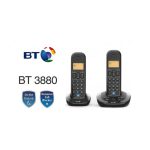 تلفن بی سیم بی تی مدل BT3880 منشی دار دو گوشی
