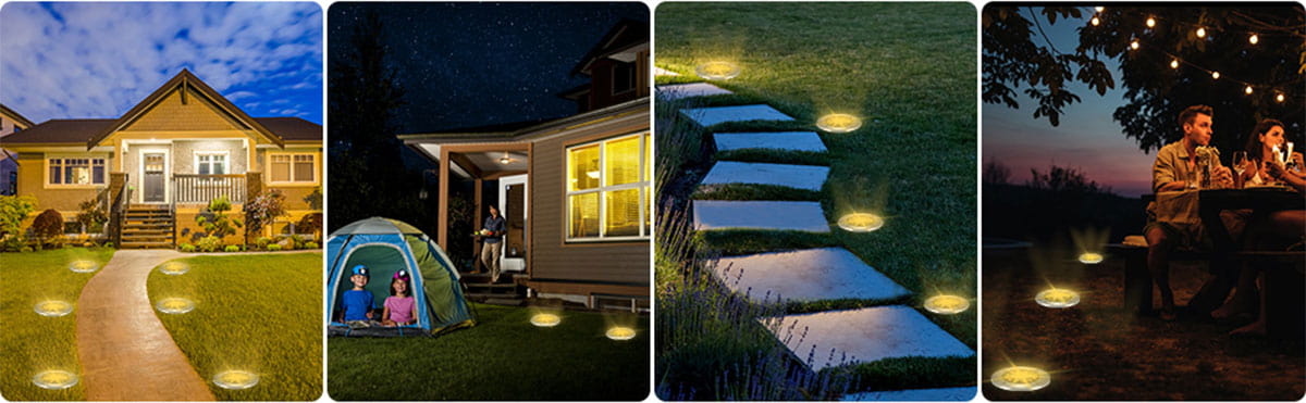 روشنای خانه و باخچه با انرژی خورشیدی