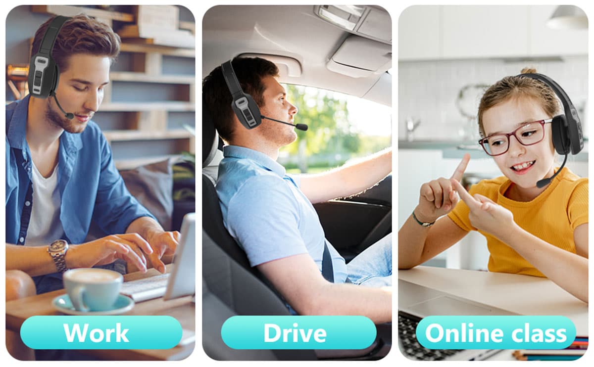 هدست تک گوشی مناسب برای کار، رانندگی و کلاس آنلاین